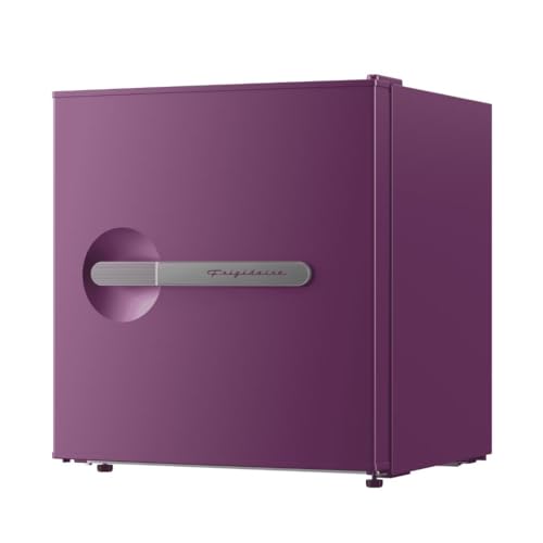 Image of Frigidaire, 1.6 Cu. Ft. Retro Series Compact Refrigerator, Built-In Side Bottle Opener, Purple