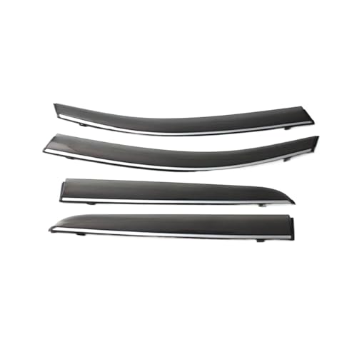 サイドウィンドウバイザー ホンダアコード 11th 2023 2024 ドアバイザー ウィンドサンレインガード サイドウィンドウウィンドディフレクター 自動車アクセサリー(Chrome Strip)