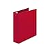Avery 03510 Economy Ring Binder, 2-Inch Capacity, 11-Inch x8-1/2-Inch, Red