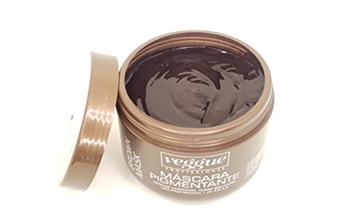 Máscara Capilar Tonalizante Castanho e Iluminado Veggue Profissional 500g