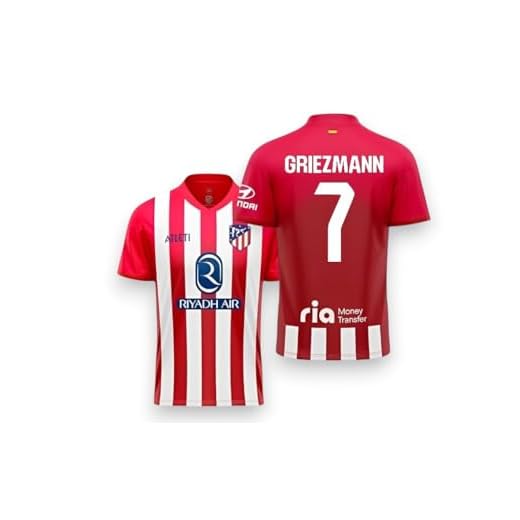 Atlético de Madrid 23-24 T-shirt Griezmann pour adulte, 1ère, S