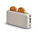 bella 2 Slice Slim Toaster, Fits-anywhere™ Kitchenware, 6 Setting Shade Control with Reheat & Cancel Buttons, Fits sourdough, 10” Long Slot, Anti Jam & Auto Shutoff, 900 Watt, Oatmilk