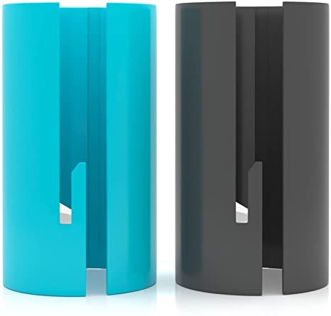 2PCS Wrapping Paper Cutter Portable Sliding Gift Wrapping Paper Roll Cutter Tool,Paper Cutter Makes Easy to Cut Halloween Thanksgiving Christmas Wall Sticker Decorations