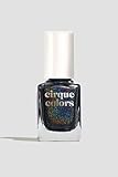 Cirque Colors Holographic Nail Polish - Alter Ego - Black - 0.37 fl. oz. (11 ml) - Vegan, Cruelty-Free, Non-Toxic Formula