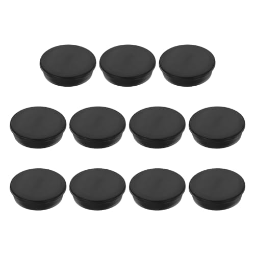 Image of MECCANIXITY 11pcs T-Shaped Silicone Plugs 56.3mm 2 7 /32 Inch Dia, Black | Snap in Plug Hole Seal Cover Round Rubber Stopper for 55-56.3mm Holes Kitchen Rubber Bulkheads Waterproof Sealing