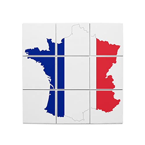 Carreaux céramique France football pour habillage mural durable