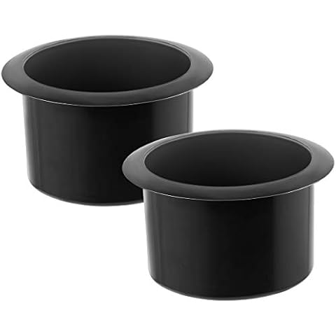 OUNONA 2pcs Recliner-Handles Cup Holder Replacement Insert Cup Holder,Couch Cup Holder, Replacement Recliner-Handles Cup Holder Insert Cup Holder for Car Sofa Boat Rv Couch Car Truck (11 x 11 x 7cm) Cover