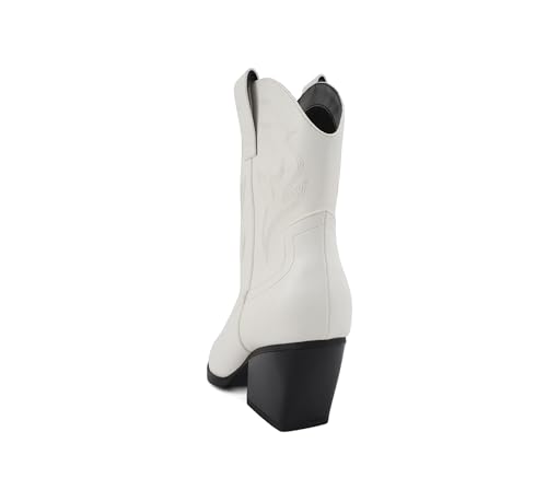 Image of Soda inchBLAZING inch ~ Women Western Bootie Pointe Toe with Low Heel (Wide Fit Available)