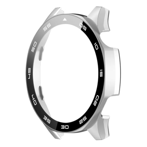 Film trempé GT5 46mm et coque de protection rigide silver