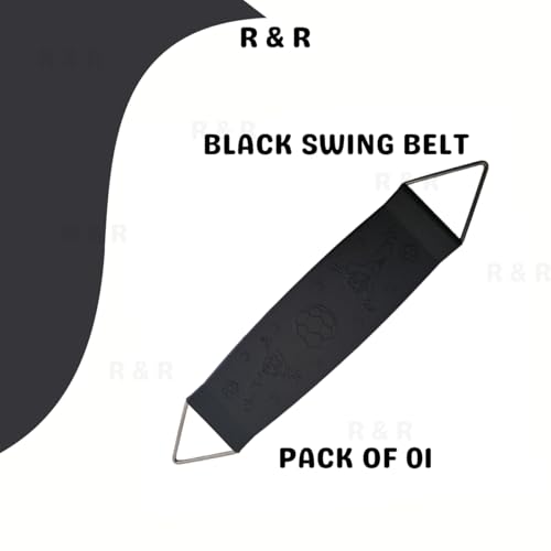 Image of R & R Rubber Swing Seat Belt, Heavy Duty Rubber Material, for Kids and Adults, Multi Place Suitability, Indoor Outdoor Playsetups Backyards, 300kg Weight Capacity (01)