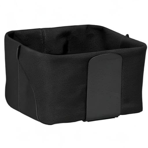 Blomus Brotkorb -DESA- | Stahl pulverbeschichtet/100% Baumwolle | Black | Größe S | H 10 cm x B 20 cm x T 20 cm – Ansicht 2