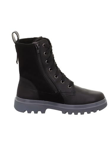 Superfit Mädchen und Jungen Winterstiefel Abby NOVA, Kinder Stiefel, Weite: M IV, uebergangsstiefel, uebergangsschuhe, warm, Boots, SCHWARZ (000), 37 EU