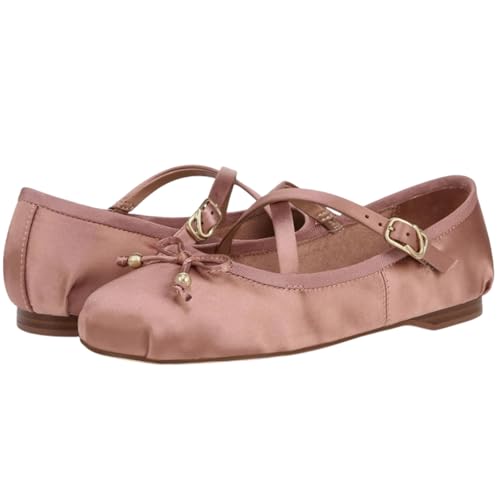 Vertundy Women‘s Ballet Flats Closed Round Toe Ballerina Flats Buckle Closure Dressy Party Shoes3