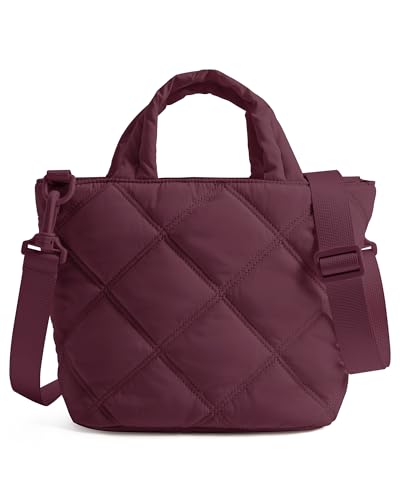 Image of BAGSMART Crossbody Bags for Women, Lightweight Purses for Women, Quilted Puffer Tote Handbags for Daily Use,Shop,Travel