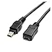 IMBROS USB 5Pin Male to Female Data Sync Chager Extension Cable Applicable to The Car Recrder (Color : Black, Size : 1.5m)