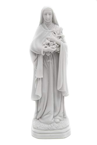 Estatua religiosa de Santa Teresita de Lisieux 4 1/4 pulg