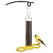 Droll Yankees Bird Feeder, Bird Lovers, Njyer Seed Feeder Finch Feeder, 7-inch, 2 Ports, Yellow, BL-FIND