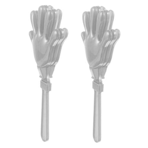 Milisten 2pièces Claque à Main Plastique Pour Événements Accessoires Pour Fêtes Festival Fête Claque à Main Pour Applaudissements