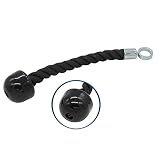 Sarahmia Trizeps Seil Tau Nylon, Trizeps Seil,Griff Zugseil Kraftstation Trizepsseil Kabelzug Trizepstau Triceps Rope,Für Seilzug- Kabelzug- Fitness-Stationen FitnessturmEinzelkopfseil