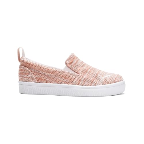 PUMA Kids Girls Bari Slip On Comfort Knit Ps Sneakers Shoes Casual - Pink