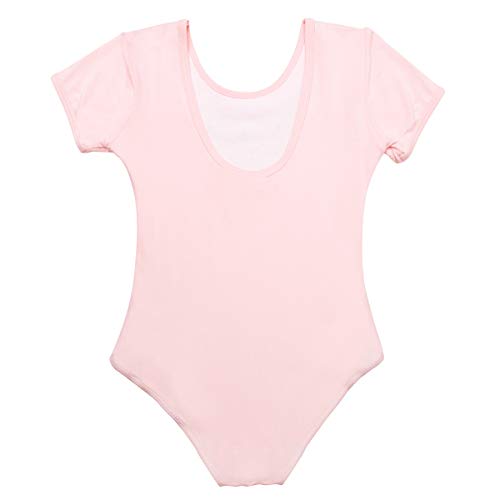 Flo Dancewear Diamante Collar Leotard, Ballet Pink, S