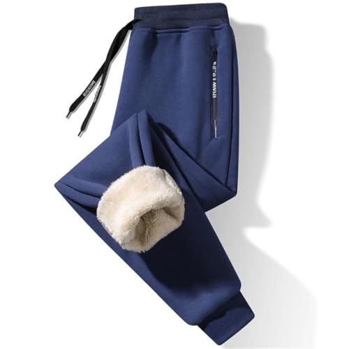 Men's Wool Sweatpants Autumn Winter Workout Jogging Pants Comfortable Casual Streetwear Trousers2