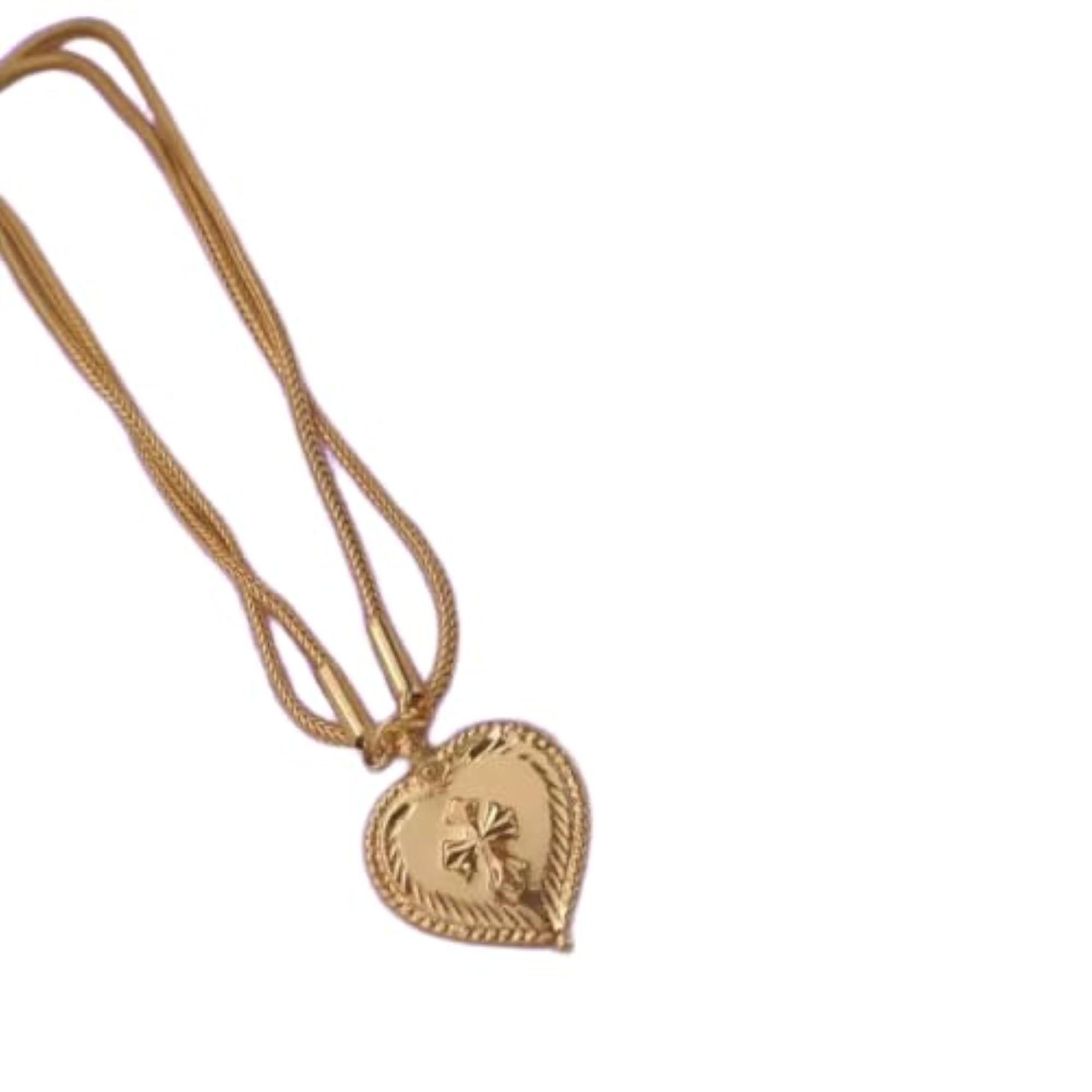 Traditional 24 Inch Christian Pendant Necklace, Faith Gift