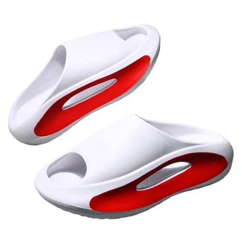 Womens Mens Slippers,Bathroom Pillow Thick Sole Poolside Comfy Shoes,Beach Spa Open Toe Comfortable Soft Sandal,The sole Pattern Steadily Prevents Slipping