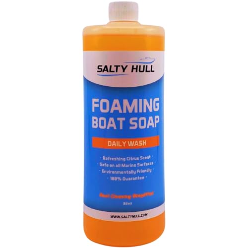 Salty Hull Foaming Boat Soap, Orange
