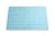 URBN Contemporary Light Sky Blue Iridescent Glass Mosaic Tile for Indoor and Outdoor - Single Sheet (13 inches x 13 inches, 1.15 SQ FT)