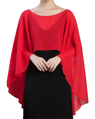 Chiffon Shawl Cloak Elegant Soft Silky Wedding Bridal Cape Summer Thin Cover Up for Prom Party 2025