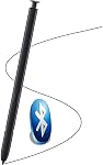 Galaxy S22 Ultra Pen with Bluetooth for Samsung Galaxy S22 Ultra 5G Stylus Pen Replacement with Remote Control for Samsung Galaxy S22 Ultra S Pen, Phantom Black