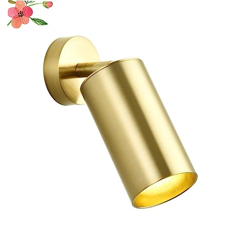 OSALADI Holofotes De Teto Holofotes Holofotes De Metal Iluminação De Trilha Ajustável Holofotes Dour