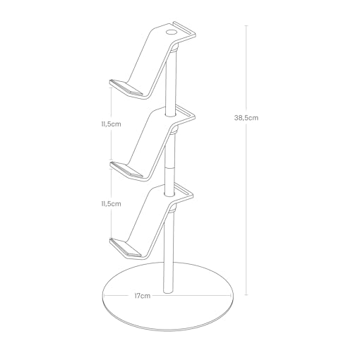 Soporte para Controlador de Juegos YAMAZAKI Home Ajustable de Acero 5