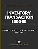 stokomani 77  Inventory & Stock Transaction Ledger: Professional Stock Movement Tracker with In, Out, and Balance Logs for Detailed Business Accounting & Asset Control (130 Pages - Premium - Large Format)