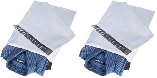 Image of Metronic White Poly Mailers 14.5x19 200 Pack, Large Shipping bags Self-Seal Shipping Envelopes, Packaging Envelope for Small Business, Boutique, Clothing