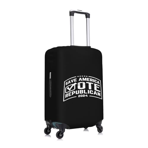 Republican 2024 Travel Luggage Cover Suitable for 18-32 inch Luggage Cases, Medium, Black3