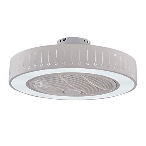 Ventilateur de plafond pour chambre avec plafonnier LED et minuterie nocturne