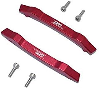 Aluminum Roof Skid Plate for Traxxas HOSS 4X4 VXL (90076-4) - 6Pc Set Red