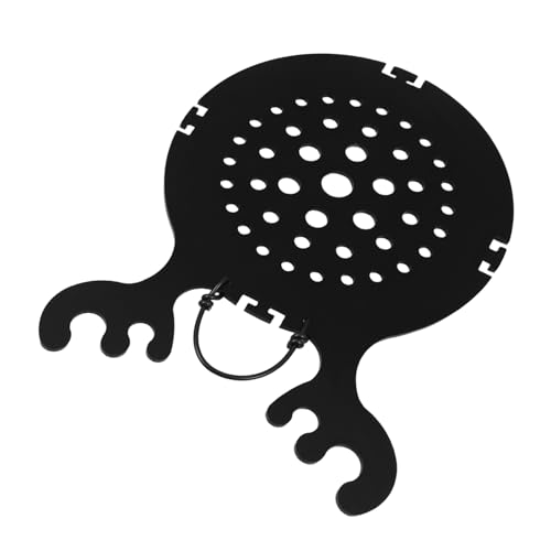 Yardwe Tablero De Acrílico Elegante con Forma De Helecho Fácil De Instalar para Macetas De Pared Accesorio para Orquídeas De Interior