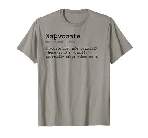 Funny Definition Napvocate Pun cat lovers cat humor Maglietta