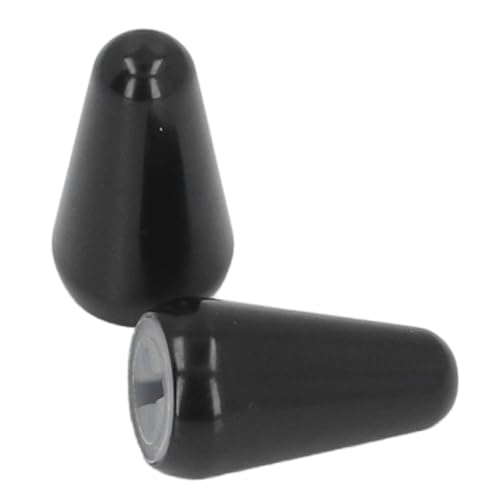 Guitar Pickup Switch Caps 3 Way 5 Way Toggle Switch Knob Tip for Electric Guitars ST TL Style (Black)