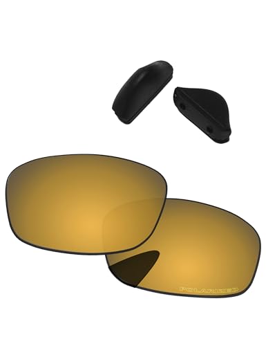 Image of Replacement Lenses & Nose Pads for Oakley Fives Squared(4+1) OO9238 54mm - Precise Fit, UV Block, Impact Resistant