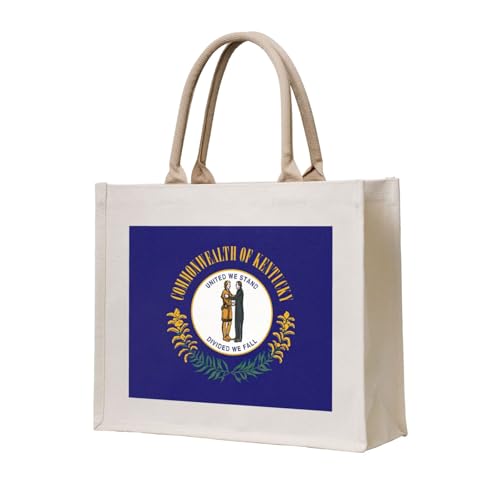 Sac fourre-tout Kentucky imprimé grand format pour femme