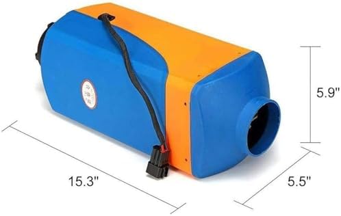 8kW Diesel Parking Air Heater with Remote Control - 24V Forced Air Heater for RV, Truck, and Outdoor Use - Efficient Heating Solution for Cold Weather