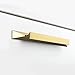10 Piezas goldenwarm Tiradores De Armarios Dormitorio Tiradores Armarios Dorados -LS7024GD128 Tiradores Cocina Dorados Tiradores Puertas Cocina Tiradores Armarios Habitacion 128mm