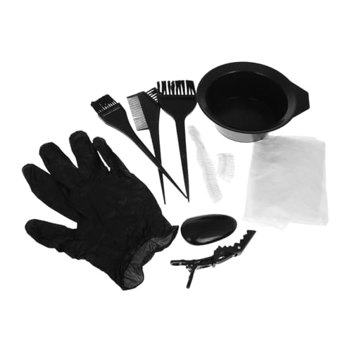 FOMIYES Hair Coloring Kit 42 Pieces Including Balayage Brush Hair Dyeing Gloves Bowl Combs
