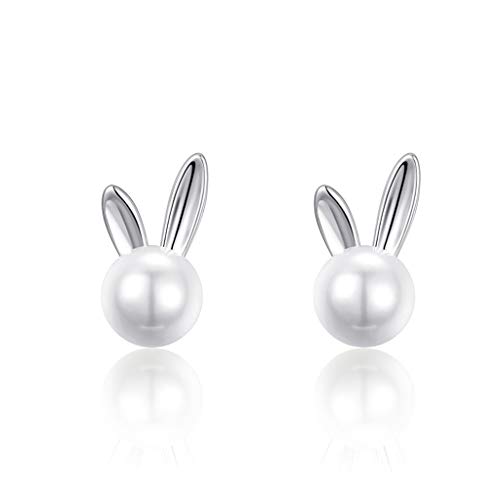 Boucles d'oreilles en argent sterling avec perles d'exception