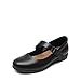 DREAM PAIRS Comode Ballerine Flat Donna Eleganti Scarpe Basse da Donna Mary Jane,Size 39,Nero,SDFA2407W