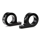 Black Path - Horizontal Bar Mount 1-3/4" - 1-7/8" Roll Cage Multi Purpose Accessory Roll Bar Clamp L